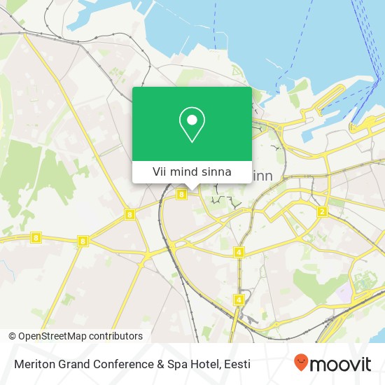 Meriton Grand Conference & Spa Hotel kaart