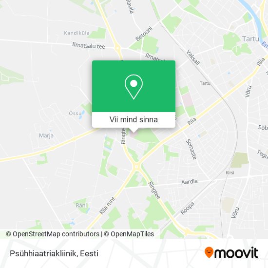 Psühhiaatriakliinik kaart