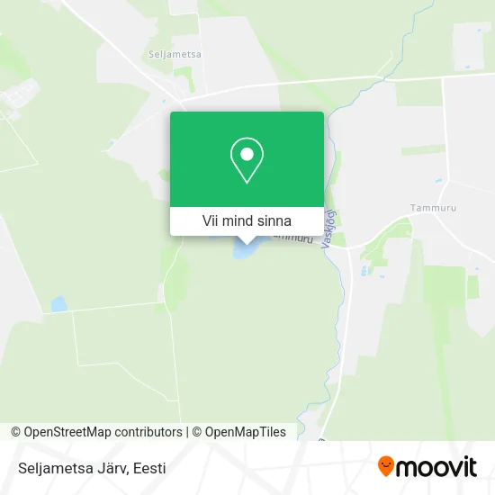 Seljametsa Järv kaart
