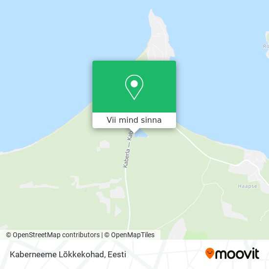 Kaberneeme Lõkkekohad kaart
