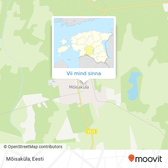 Mõisaküla kaart