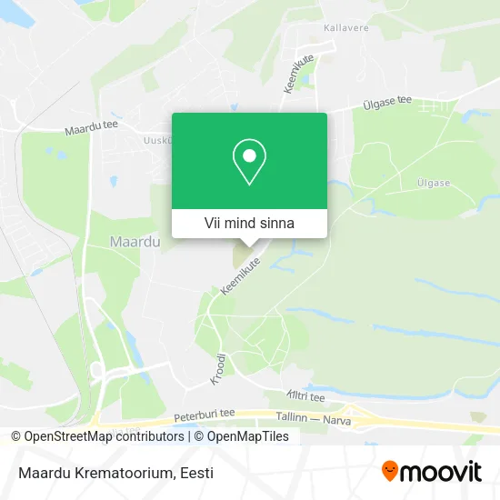Maardu Krematoorium kaart