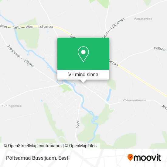 Põltsamaa Bussijaam kaart