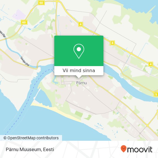 Pärnu Muuseum kaart