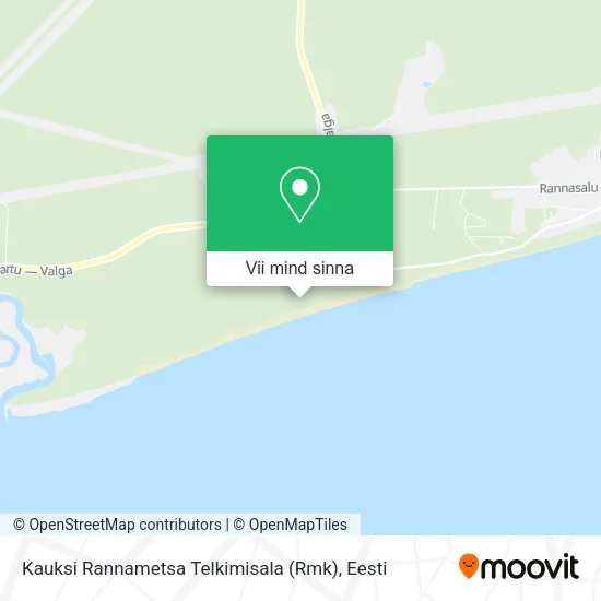 Kauksi Rannametsa Telkimisala (Rmk) kaart