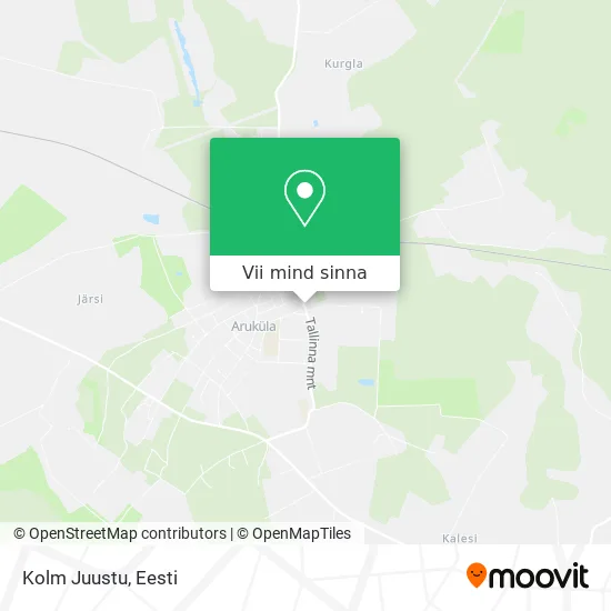 Kolm Juustu kaart