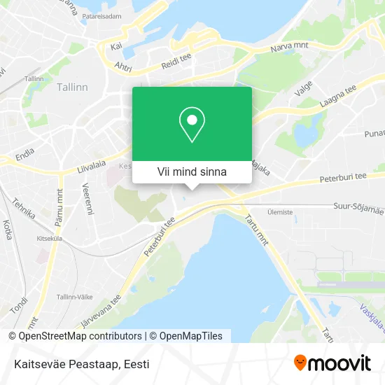 Kaitseväe Peastaap kaart