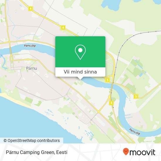 Pärnu Camping Green kaart