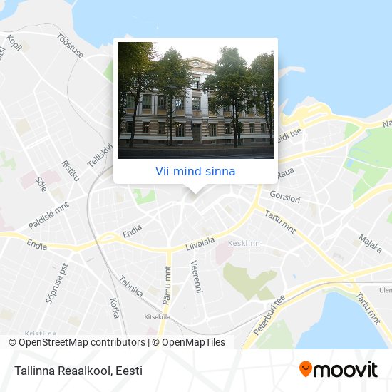 Tallinna Reaalkool kaart