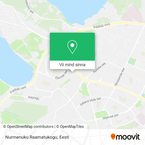 Nurmenuku Raamatukogu kaart