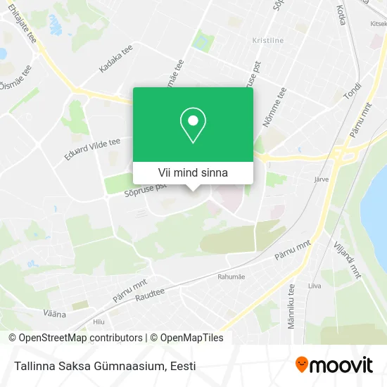 Tallinna Saksa Gümnaasium kaart