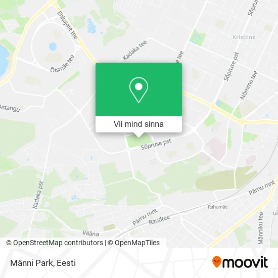 Männi Park kaart