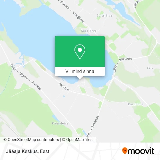 Jääaja Keskus kaart