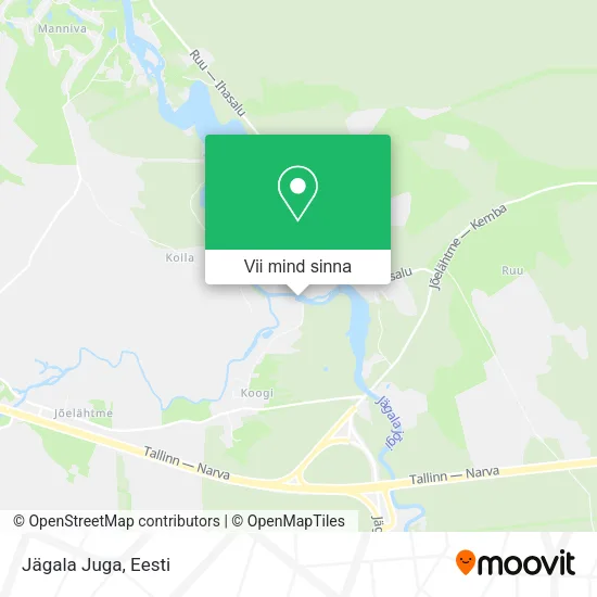Jägala Juga kaart