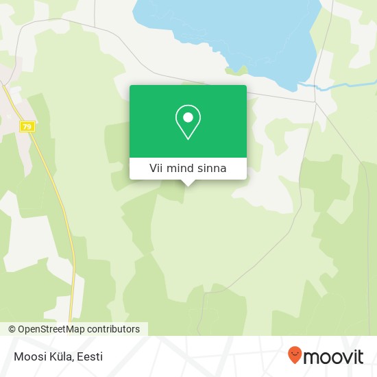 Moosi Küla kaart