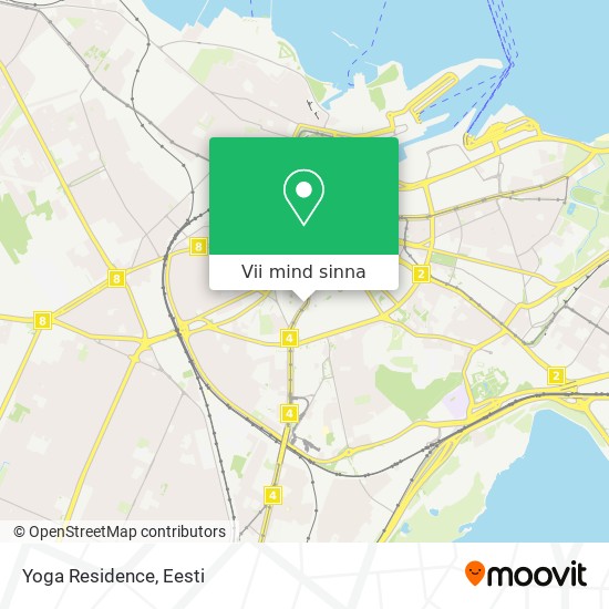 Yoga Residence kaart