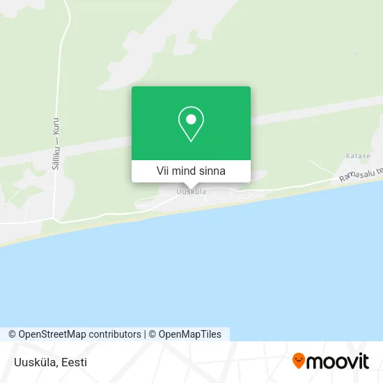 Uusküla kaart