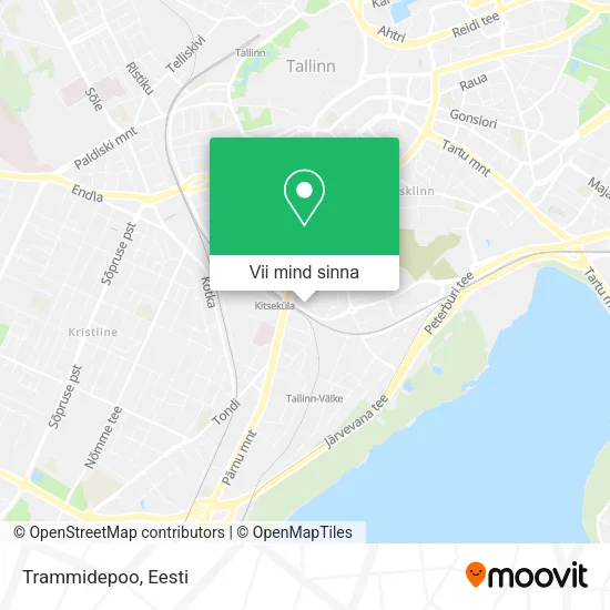 Trammidepoo kaart