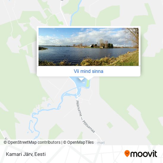 Kamari Järv kaart