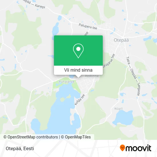Otepää kaart