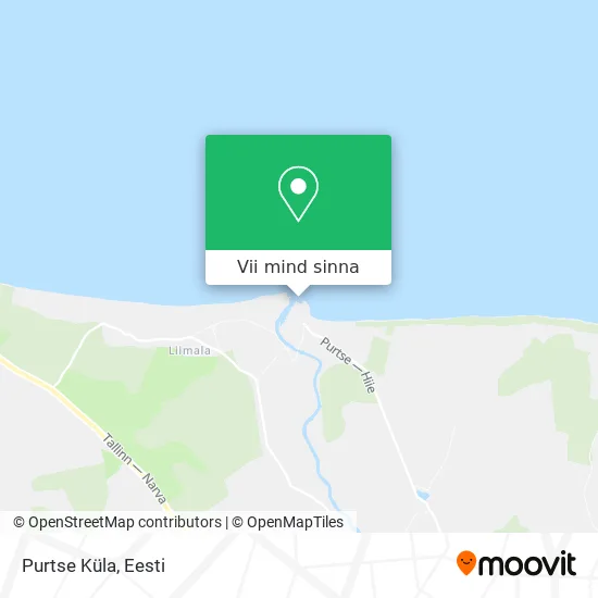 Purtse Küla kaart