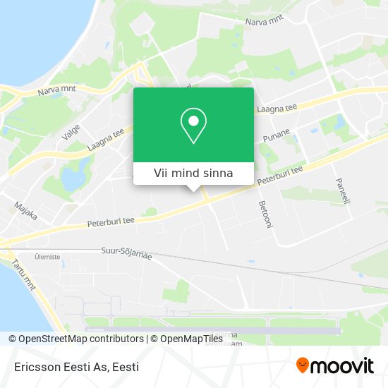 Ericsson Eesti As kaart