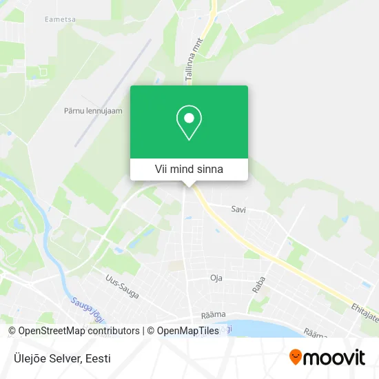 Ülejõe Selver kaart