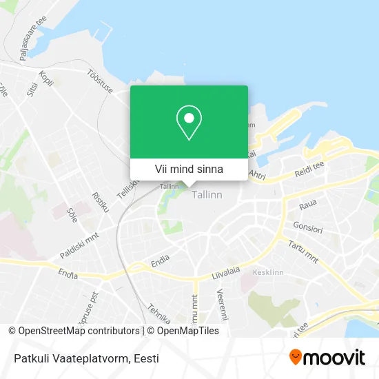 Patkuli Vaateplatvorm kaart
