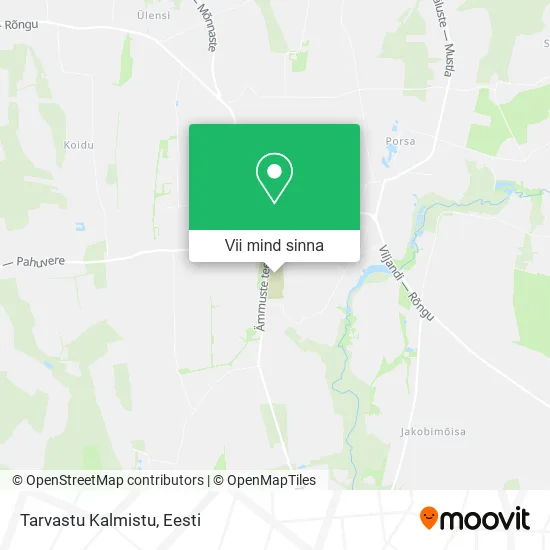 Tarvastu Kalmistu kaart