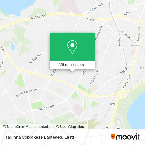 Tallinna Sõbrakese Lasteaed kaart