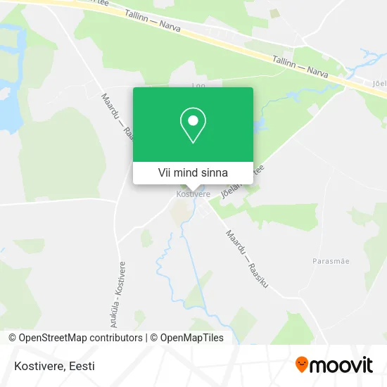 Kostivere kaart