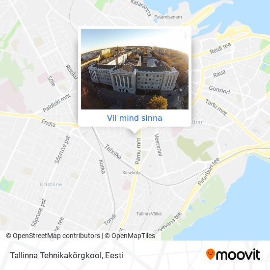 Tallinna Tehnikakõrgkool kaart