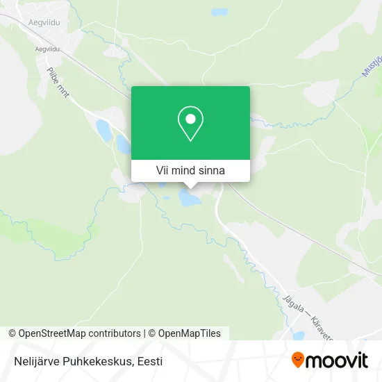 Nelijärve Puhkekeskus kaart