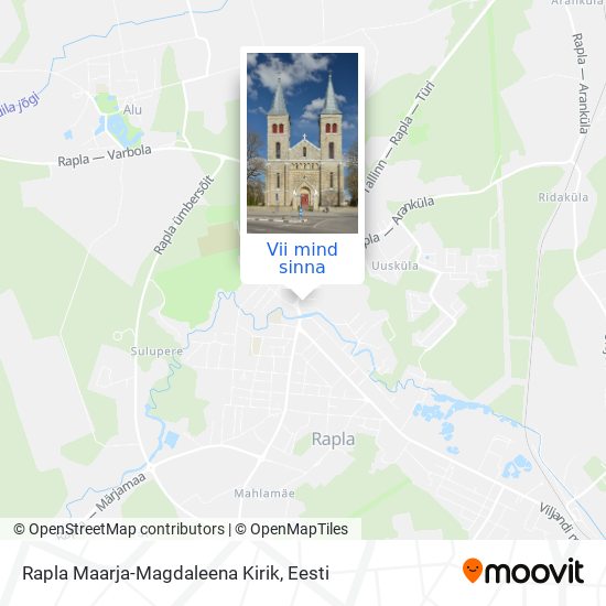 Rapla Kirik kaart