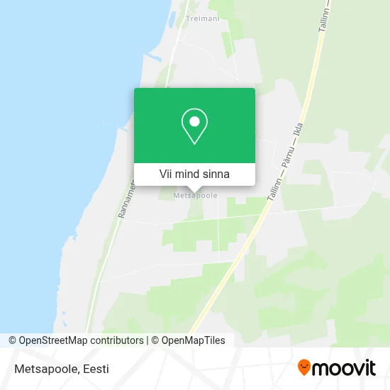 Metsapoole kaart
