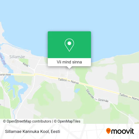 Sillamae Kannuka Kool kaart
