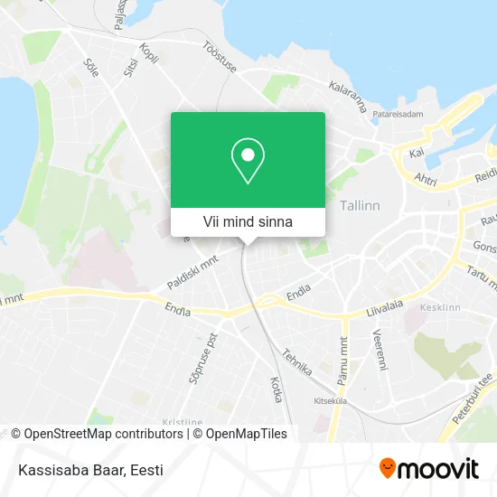 Kassisaba Baar kaart