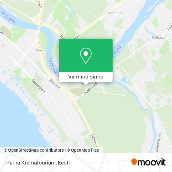 Pärnu Krematoorium kaart