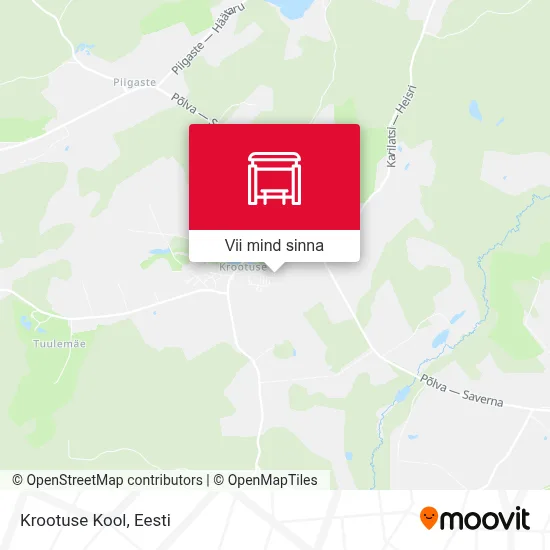 Krootuse Kool kaart