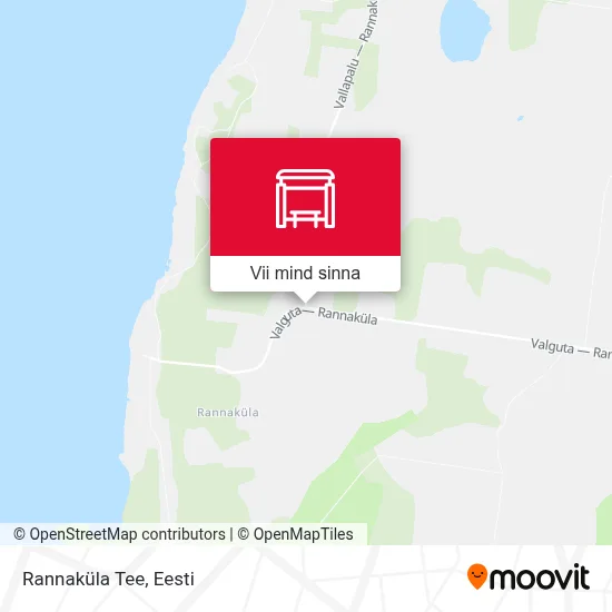 Rannaküla Tee kaart