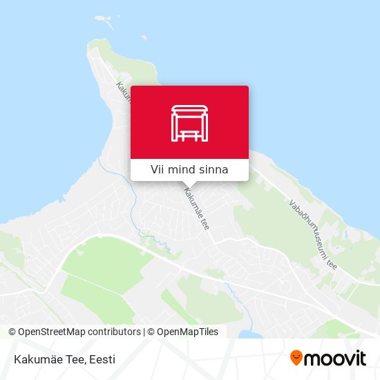 Kakumäe Tee kaart