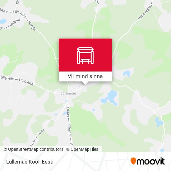Lüllemäe Kool kaart