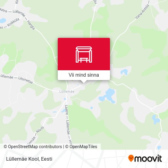 Lüllemäe Kool kaart