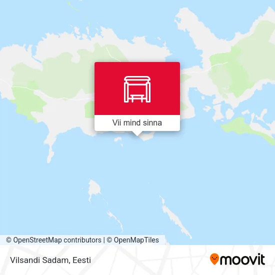 Vilsandi Sadam kaart