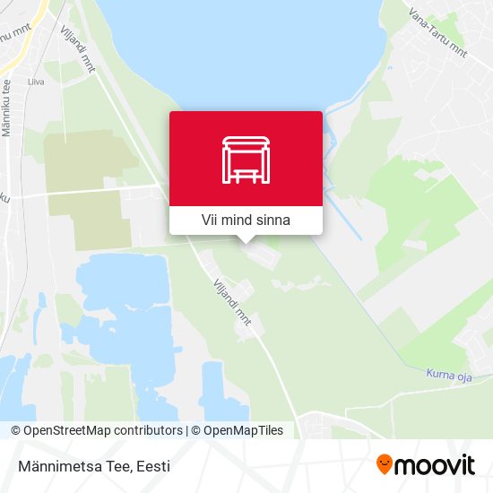 Männimetsa Tee kaart