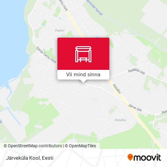Järveküla Kool kaart