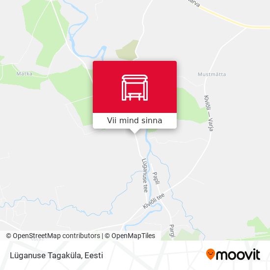 Lüganuse Tagaküla kaart