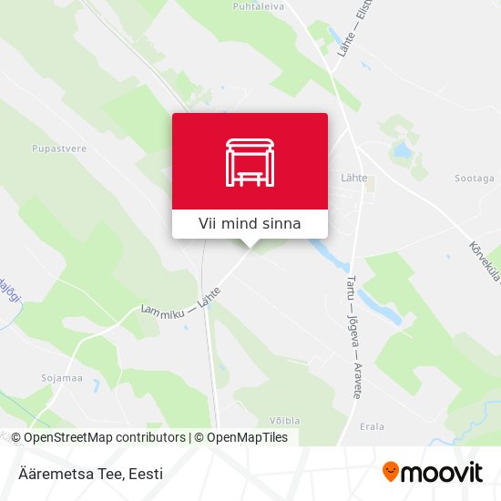 Ääremetsa Tee kaart