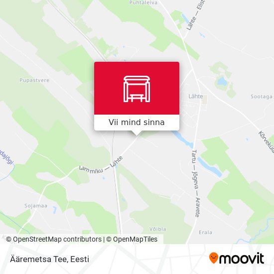 Ääremetsa Tee kaart