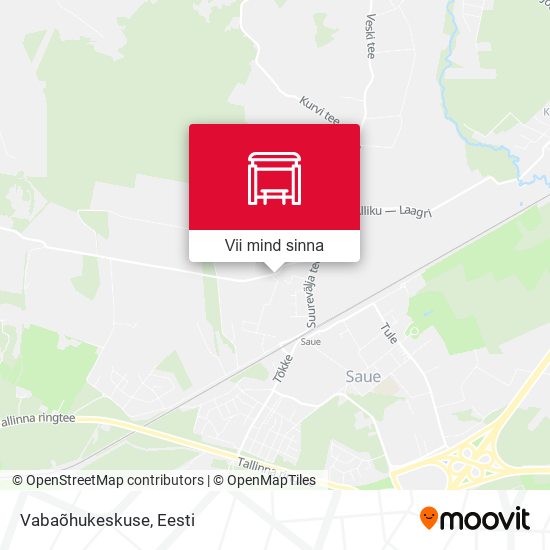 Vabaõhukeskuse kaart